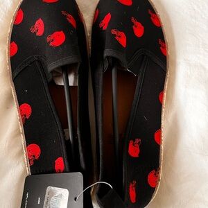 NFL Black and Orange Espadrilles